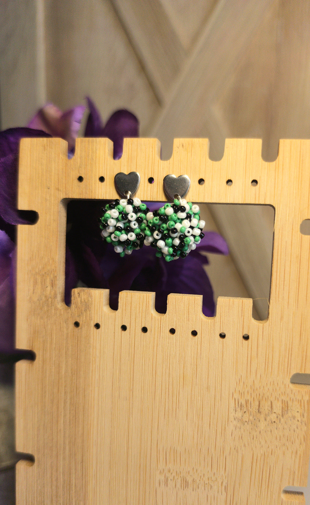Pompom Topper Earrings