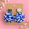Pompom Topper Earrings